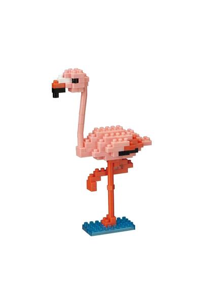 Generic Bandai Nanoblock : Animal – Pink Flamingo Building Block Figure (NBC204)