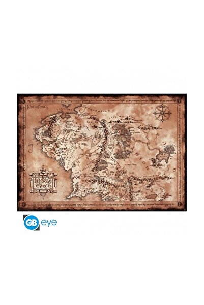 Abysse : Lord Of The Rings – Map Maxi Poster (91.5X61) (ABYDCO224)