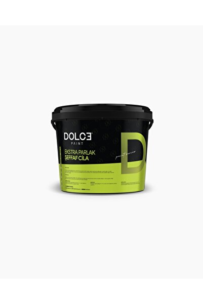 dolce boya Dolce Ekstra Parlak Şeffaf Cila — Su Bazlı Vernik, Ahşap Taş ve Tü...