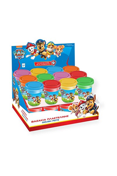John Hellas : Paw Patrol Plasticine - Single Jar 100g - 24 Pieces (03977PM)