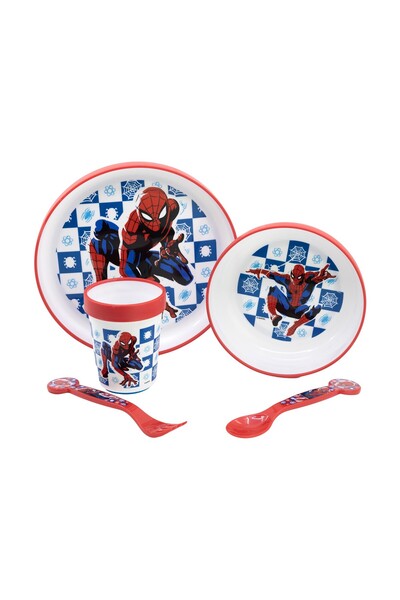 Stor : Marvel: Spider-Man Arachnid Grid – Non Slip 5 Pcs Bicolor Premium Set ...