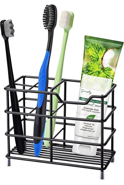GENERAL Urban Strive 304 Stainless Steel Toothbrush Holder for Bathroom, Toot...