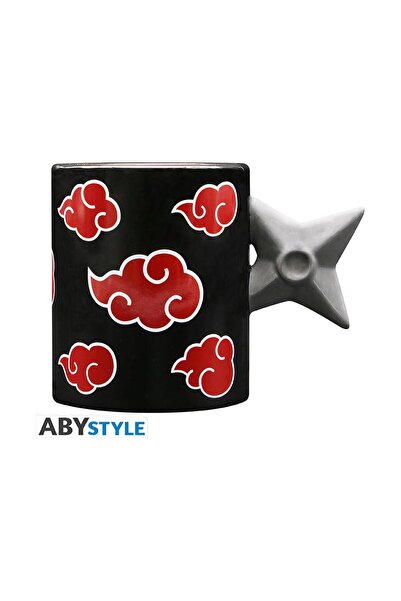 Abysse Naruto Shippuden – Cană cu mâner 3D – Shuriken Akatsuki (460ml) (ABYMU...
