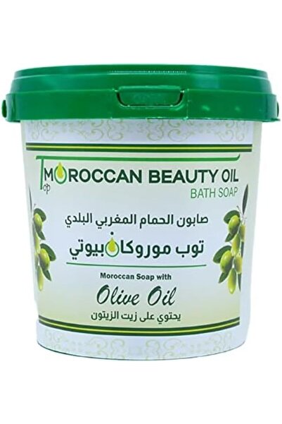 Moroccan oil & beauty صابون استحمام بزيت الزيتون من توب موروكان بيوتي - 850 جرام