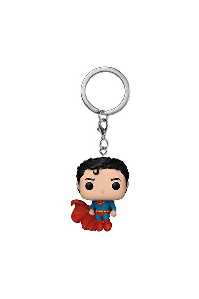 Funko Πόκετ Ποπ! DC: Υπερήρωες – Μπρελόκ Φιγούρα Σούπερμαν από Βινύλιο