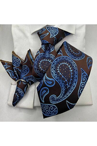 ilayda emir Luxury Collection Paisley Men's Tie Set – Premium Woven Tie, Pock...