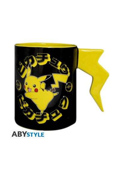 Abysse Πόκεμον – Πικάτσου Κούπα με Λαβή 3D Κεραυνός (ABYMUGA345)