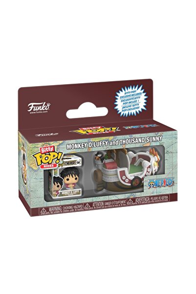Funko Bitty Pop! Figurine: One Piece – Monkey D. Luffy și Thousand Sunny din ...