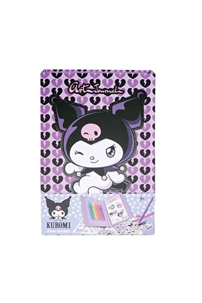 As Jurnal de artă HAPPI HOBBI KUROMI cu markere neon |   8 markere neon cu do...