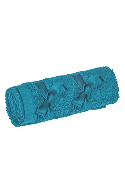 OEM Prosop de baie din bumbac petrol 50x30cm