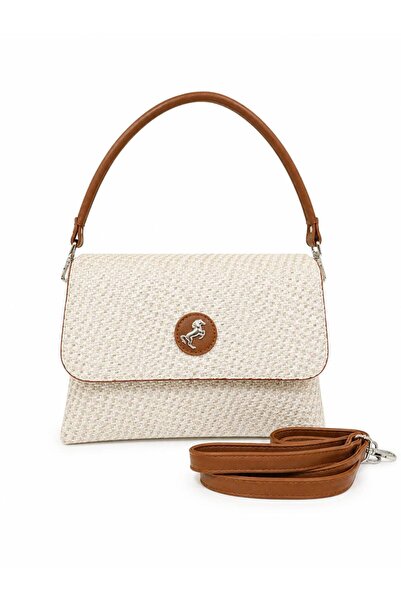 Miami Polo Club Miami Polo Club 5-Compartment Chain Hand Strap Detail Shoulde...