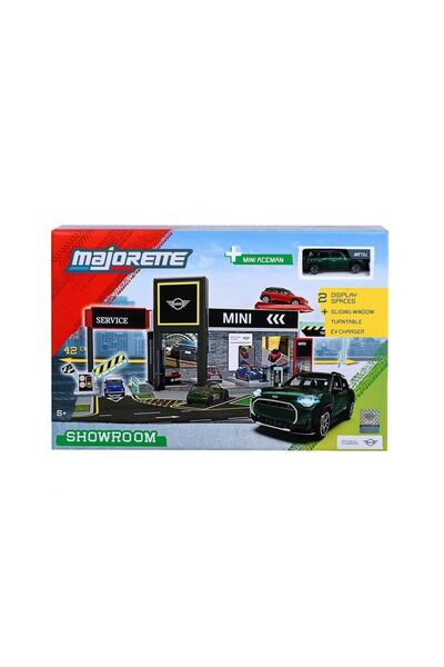 Simba SET SHOWROOM MAJORETTE CU MAȘINĂ MINI ACEMAN INCLUSĂ, SCARA 1:64 |   Mi...