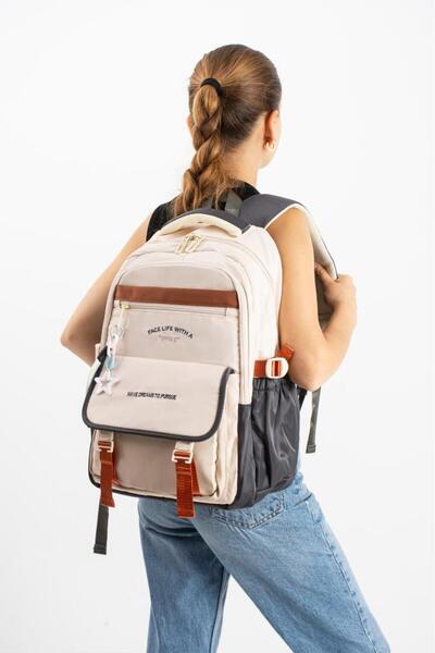 Baginn Σχολική τσάντα πλάτης Ventis Unisex για Γυμνάσιο και Λύκειο 43*30 εκ. ...