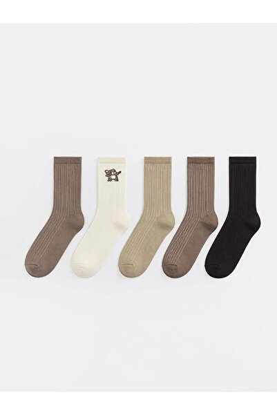 LC Waikiki Patterned Women's Socks 5-Pack (W6)