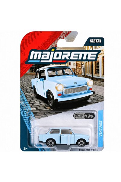 Simba MAJORETTE VINTAGE PREMIUM MAȘINĂ METALICĂ TRABANT P 601 SCARA 1 LA 64 |...