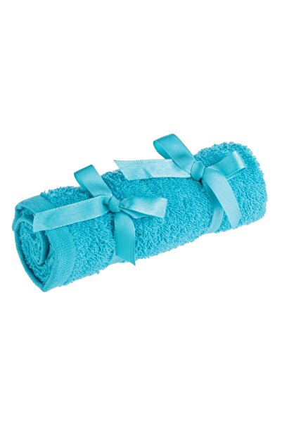 OEM Prosop de baie din bumbac turcoaz 50x30cm - Moale și absorbant
