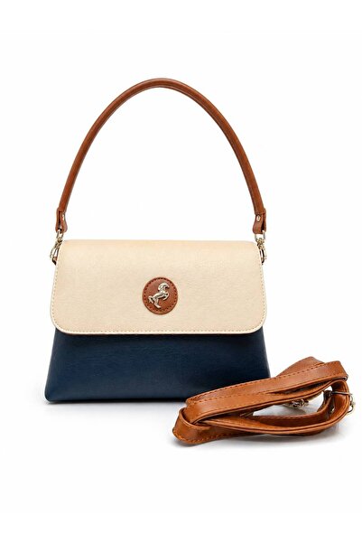 Miami Polo Club Miami Polo Club 5-Compartment Chain Hand Strap Detail Shoulde...