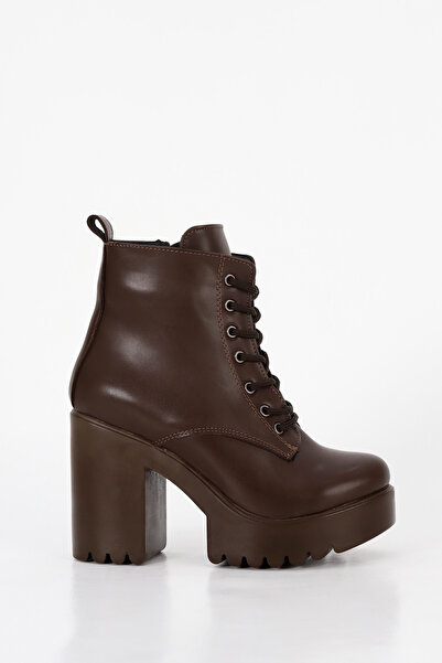 Mamito Ayakkabı JVL 207 Lace Detail High Heel Boots