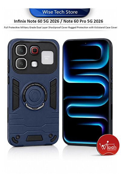 Wtech Infinix Note 60 5G 2026 / Note 60 Pro 5G 2026 Full Protective Military ...