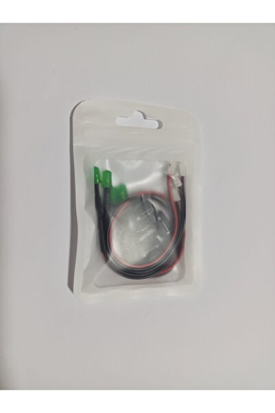 Class Araç kapı kolu için 4 adet 5mm YEŞİL Renk Led. 4 adet montaj yuvası ile...