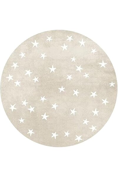 GENERAL Kids Rug, Modern Short Pile Star Design Rug for Children's Room with ...