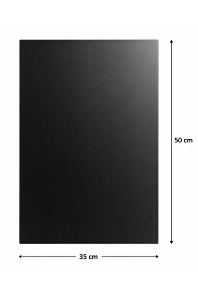 Palamar Siyah Manyetik Metal Duvar Panosu – 35x50 cm Magnet, Fotoğraf ve Not ...