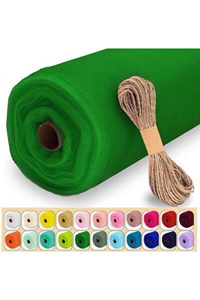GENERAL Tulle Fabric Roll 1.4m X 9m Tulle Fabric Roll for Wedding Christmas D...