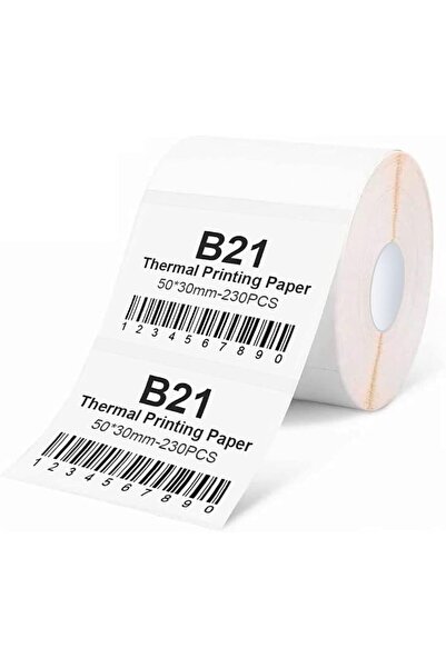 YuLinca Label Maker Tape Compatible for Nimbot B21&B3S,Waterproof/Oil-Proof/S...