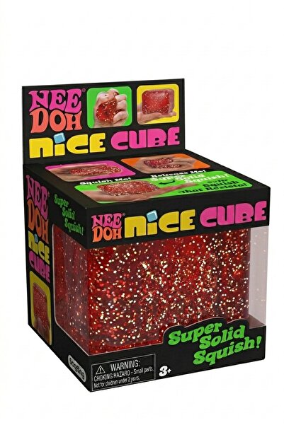 shop&joy İce Cup Duyusal Squishy Stres Oyuncağı - SİMLİ MODEL - Esnek Kare Su...