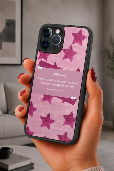BGAKSESUAR iPhone 12 Pro Max Compatible Shockproof Case with Reminder Pattern...