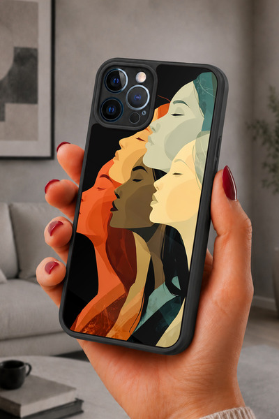 BGAKSESUAR حافظة مقاومة للصدمات متوافقة مع هاتف iPhone 12 Pro Max للنساء، مزو...