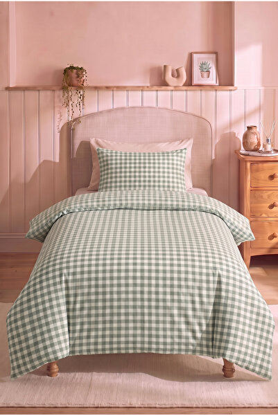 Medaillon Home Pötikareli Single Duvet Cover Set |   Cotton |   160X220 cm Du...