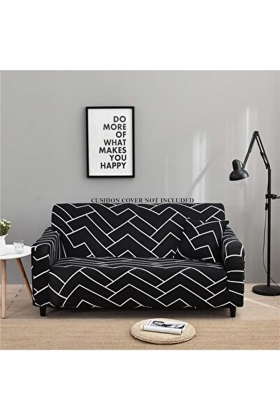 HOUSE OF QUIRK غطاء أريكة كبير عالي المرونة بملاءمة عالمية من هاوس اوف كويرك،...