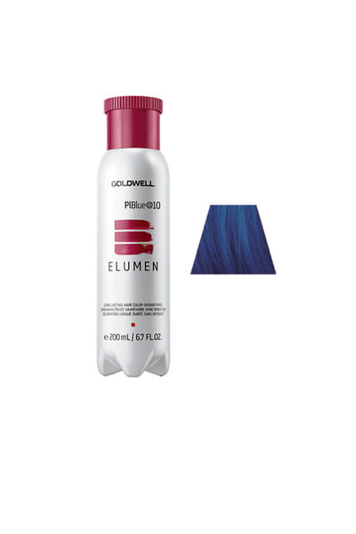 GOLDWELL ELUMEN vopsea de păr de lungă durată, fără oxidanți # PlBlue@10 200 ml