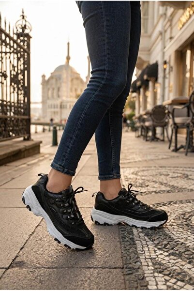 fort 07387 Rahat Kalın Taban Sneaker Kadın Ayakkabı