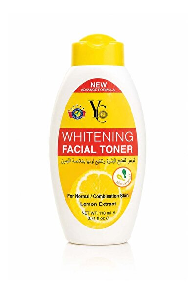 YC Whitening Facial Toner with Lemon Extract for Brightening Skin, 110ml