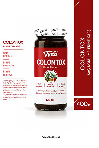 Viata Colontox Kekik Okaliptüs Elma Sirkeli Bitkisel Karışım 120 g