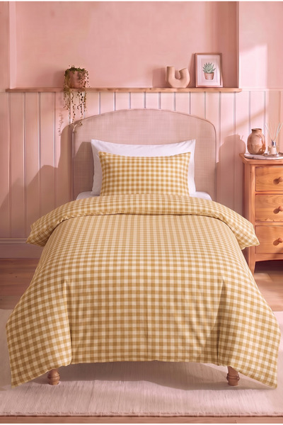 Medaillon Home Pötikareli Single Duvet Cover Set |   Cotton |   160X220 cm Du...