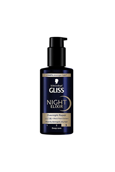 Schwarzkopf Gliss Night Elixir Ser pentru Păr Deteriorat 100ml