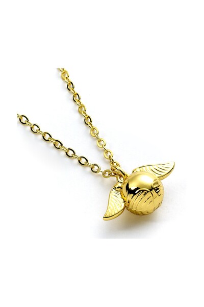 Carat Shop Harry Potter – Colier Snitch de Aur în ton auriu (WNX3D004)
