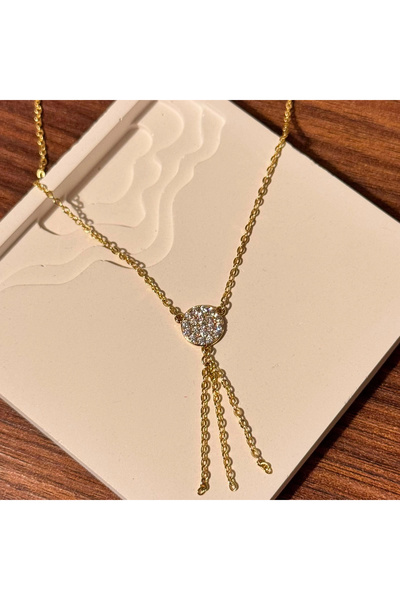 F&I FLORAL İSTANBUL Dangle Stone Necklace