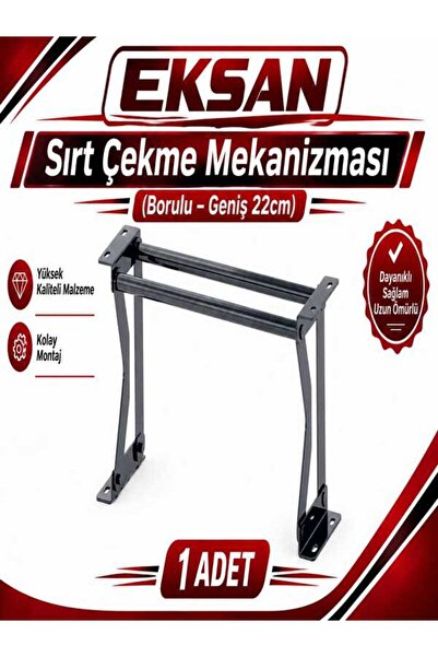 SIRT ÇEKME MEKANİZMASI SİYAH (BORULU 22 CM) (1 ADETTİR)