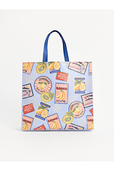 LC Waikiki Vizyon New Season Mixed Printed Shopping Bag