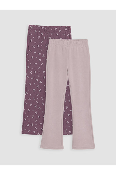 LC Waikiki Lcw Kids 2-Piece Girls' Spanish Style Flared Leggings