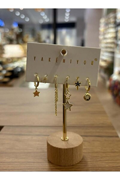 Yakemiyou Star Concept Six-Piece Earrings