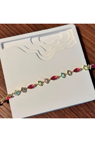 F&I FLORAL İSTANBUL Colorful Soft Stone Bracelet