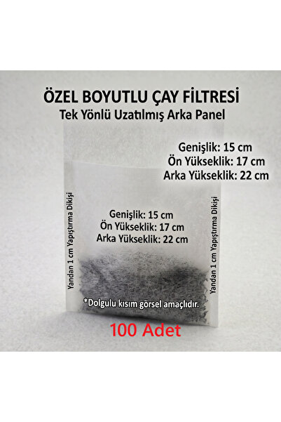 Luluyen Endüstriyel Demlik İçi Çay Filtresi Körüklü Kapaklı Çay Süzgeci Boş D...