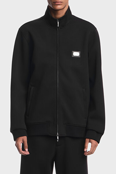 Emporio Armani Tam Fermuarlı Modal Jarse Sweat Erkek SWEAT EM006821 AF17545 U...