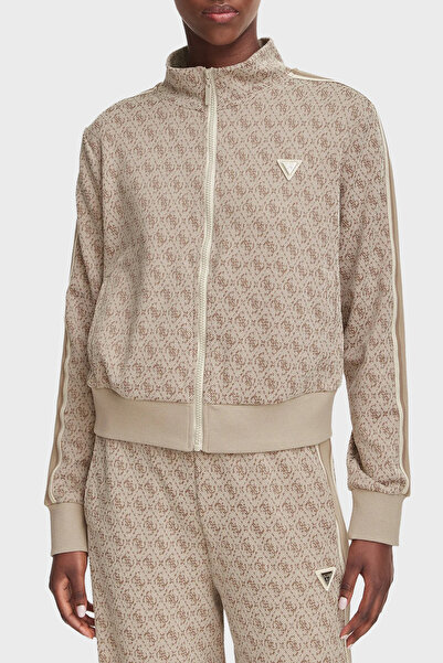 Guess 4g Allover Jacquard Sweat V6Yq28K5183 Women's Sweat V6Yq28 K5183 Fnnh