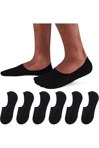 GENERAL Made in Japan |   8/6 Pairs Men's Cotton No-Show Socks with Breathabl...